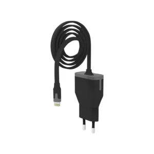 Muvit - Carregador Travel Apple Lightning MFI 1m 2.4A - Black