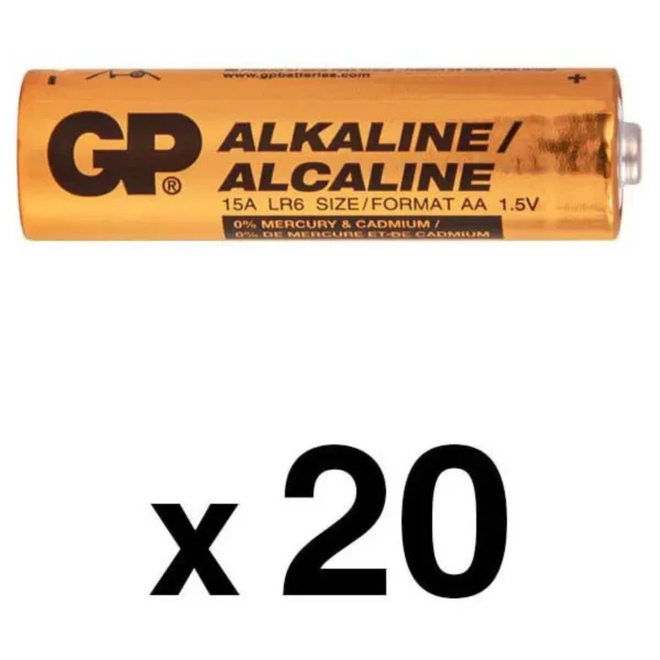 Mvtek - Pilha alcalina AAA BATTERIAAA-STILO1.5V