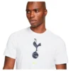 Nike - Camiseta de manga curta Tottenham Hotspur FC 22/23 Crest – Masculino – White