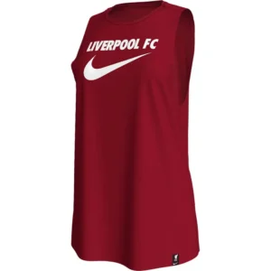Nike - Camiseta sem mangas feminina FC Liverpool 22/23 Swoosh – Feminino – Tough Red