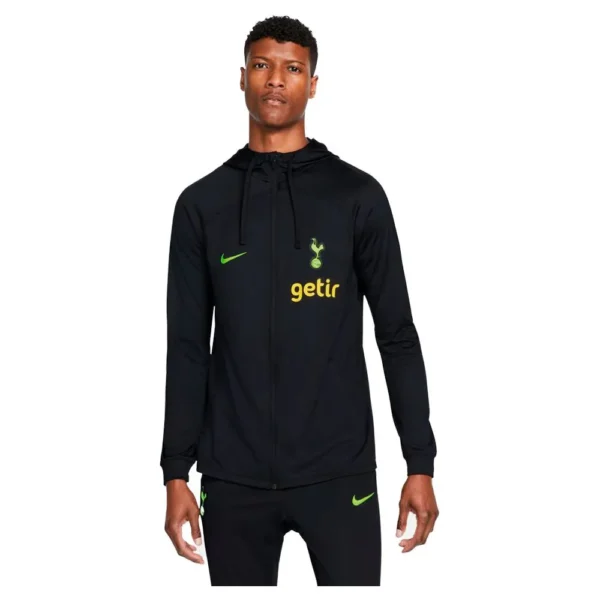 Nike - Casaco Tottenham Hotspur FC 22/23 Dri Fit Strike – Masculino – Black / Volt