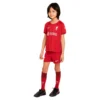 Nike - Conjunto Junior de manga curta Casa FC Liverpool 22/23 Dri Fit – Tough Red / White