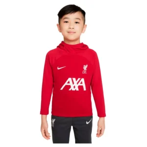 Nike - Moletom com capuz juvenil FC Liverpool 22/23 Dri Fit Academy Pro – Gym Red / White