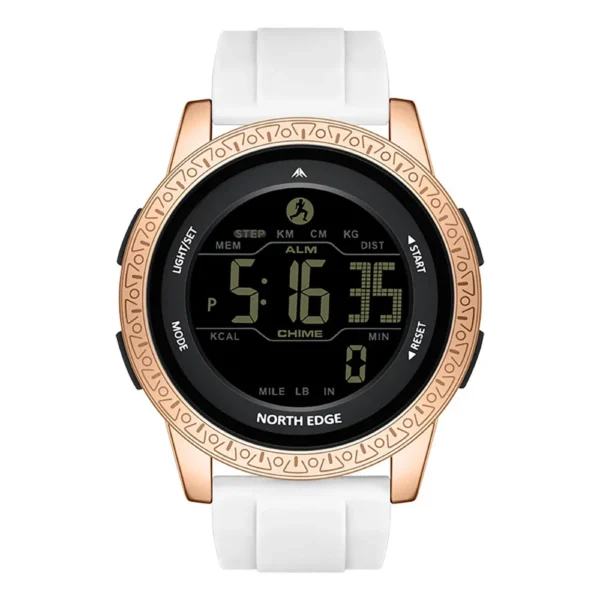 North edge - Relógio Apollo - Gold / White