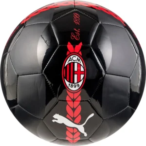Puma - Bola de futebol AC Milan Football Archive – Black / For All Time Red