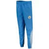 Puma - Calças Antes do jogo Manchester City FC 23/24 – Feminino – Regal Blue / Silver Sky