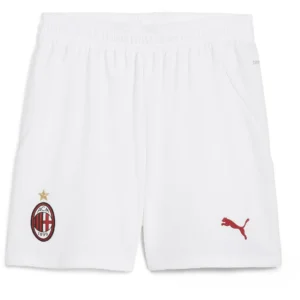 Puma - Calções júnior AC Milan 24/25 – White / For All Time Red