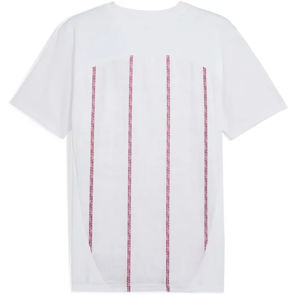 Puma - Camiseta de manga curta Antes do jogo Manchester City FC 24/25 – Feminino – White / Dark Jasper