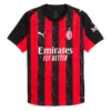 Puma - Camiseta de manga curta Casa AC Milan Authentic 25/26 – Masculino – For All Time Red / PUMA Black