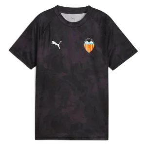 Puma - Camiseta de manga curta júnior Antes do jogo Valencia CF 25/26 – PUMA Black