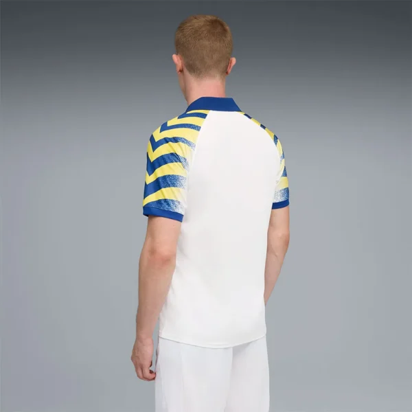 Puma - Camiseta de manga curta Quarto equipamento Parma Calcio 25/26 – Masculino – White / Clyde Royal