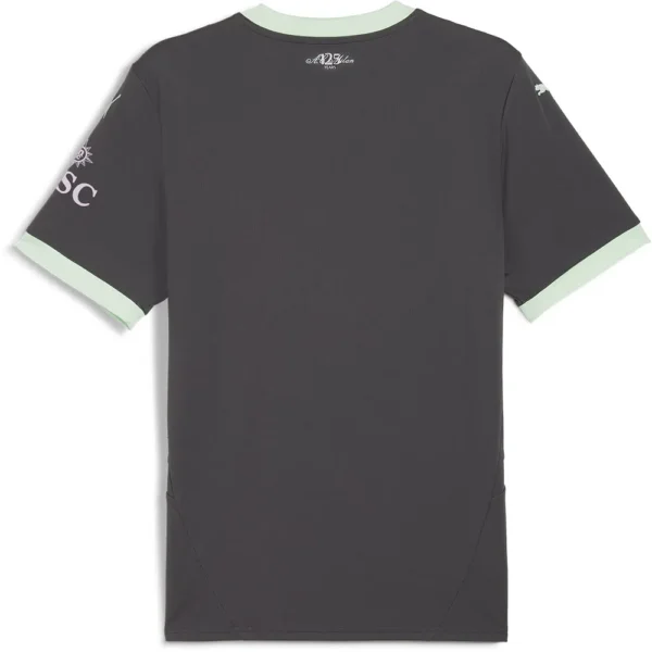 Puma - Camiseta de manga curta Terceira AC Milan 24/25 – Masculino – Shadow Gray / Fresh Mint