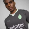 Puma - Camiseta de manga curta Terceira AC Milan 24/25 – Masculino – Shadow Gray / Fresh Mint
