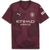 Puma - Camiseta de manga curta Terceira Manchester City FC 24/25 – Masculino – Dark Jasper