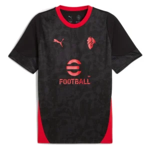 Puma - Camiseta de manga curta Treinamento AC Milan 25/26 – Masculino – PUMA Black / For All Time Red