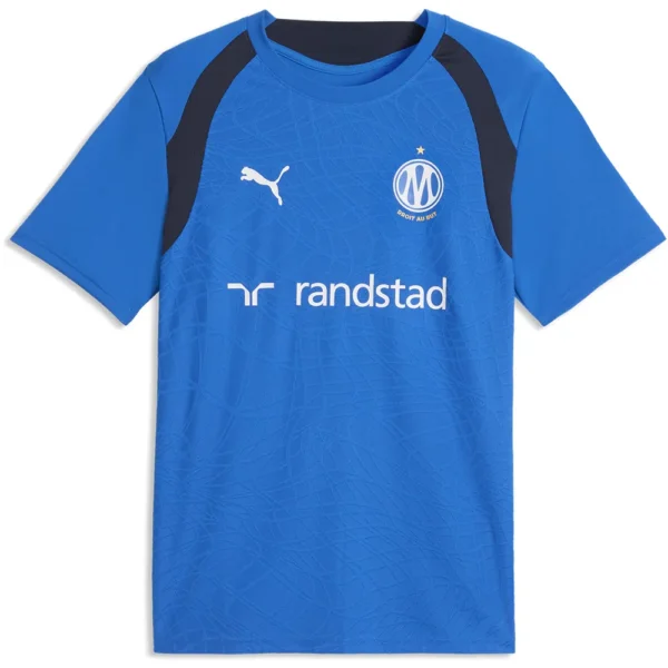 Puma - Camiseta de manga curta Treinamento Olympique Marseille – Masculino – Puma Team Royal / Deep Navy