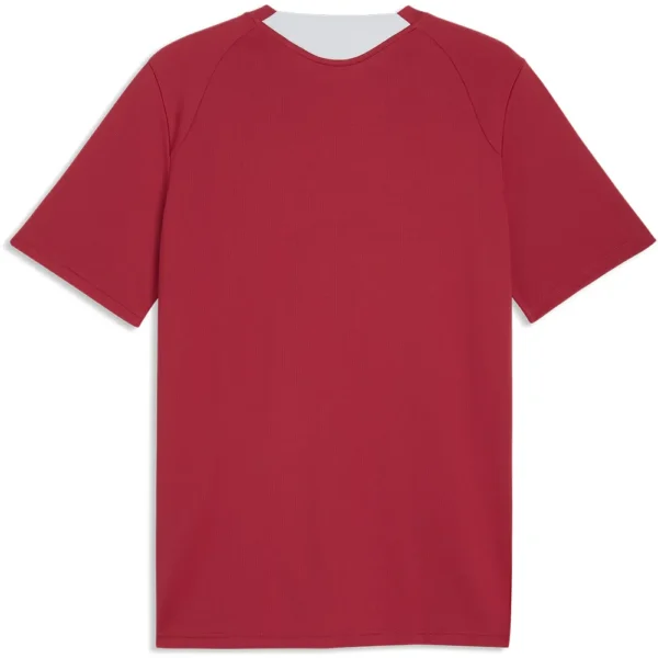 Puma - Camiseta de manga curta Treinamento Portugal 25/26 – Masculino – Club Red / Silver Mist