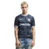 Puma - Camiseta de manga curta Visitante Olympique Marseille 26/27 – Masculino – New Navy / Baltic Sea Blue