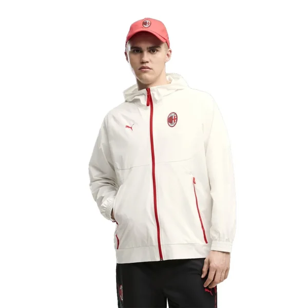 Puma - Casaco AC Milan 26/27 Tech – Feminino – Vapor Gray