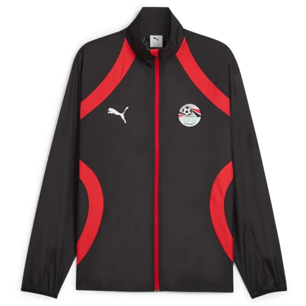 Puma - Casaco Antes do jogo Egypt 24/25 – Masculino – Puma Black / Puma Red