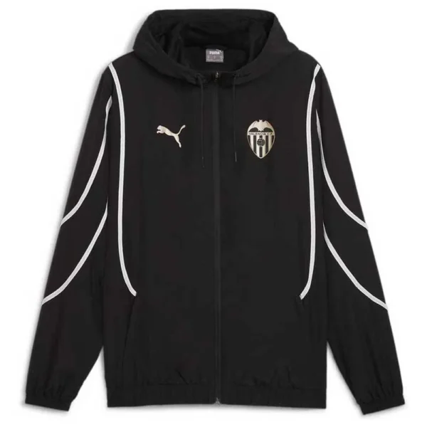 Puma - Casaco Antes do jogo Valencia CF 23/24 – Feminino – Black
