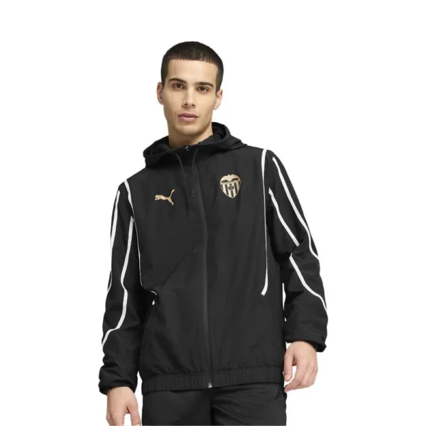 Puma - Casaco Antes do jogo Valencia CF 23/24 – Feminino – Black