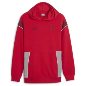 Puma - Moletom AC Milan Football Archive – Feminino – Tango Red / Team Regal Red
