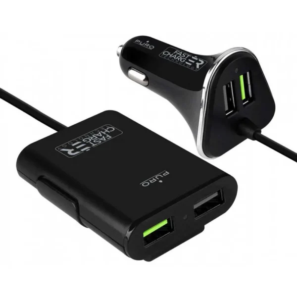 puro-carregador-passenger-usb-usb-6.8a-2-ports-1.webp Puro - Carregador Passenger USB + USB 6.8A 2 ports - Black