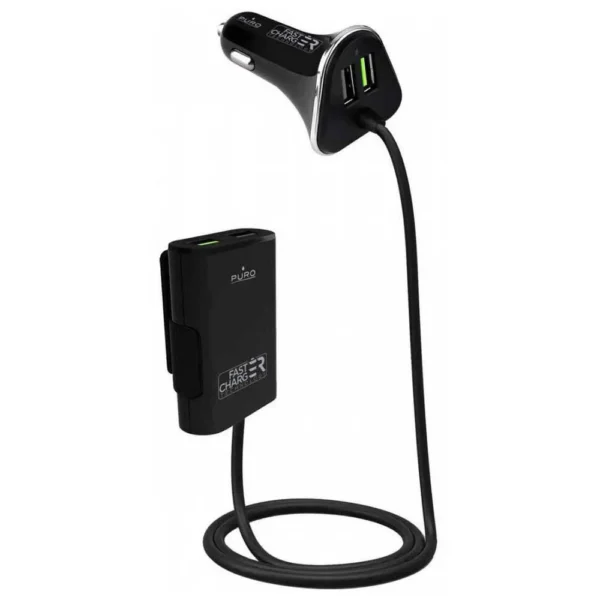 puro-carregador-passenger-usb-usb-6.8a-2-ports.webp Puro - Carregador Passenger USB + USB 6.8A 2 ports - Black