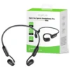 Rixus - Auscultadores desportivos sem fios Open Ear Sports Headphones Pro BE19 - Black