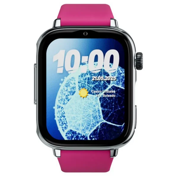 Savefamily - Smartwatch SaveWatch Plus 2 - Silver / Pink