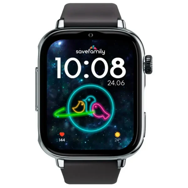Savefamily - Smartwatch SaveWatch Plus 2 - Silver / Black