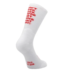 Sporcks - Meias Don´t look back – White/Red