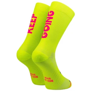 Sporcks - Meias Keep going – Yellow / Purple