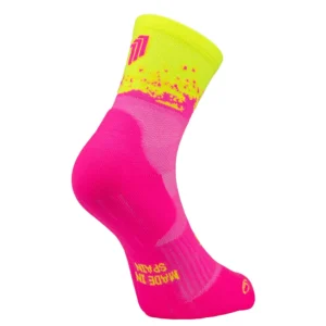 Sporcks - Meias Splash – Pink / Yellow