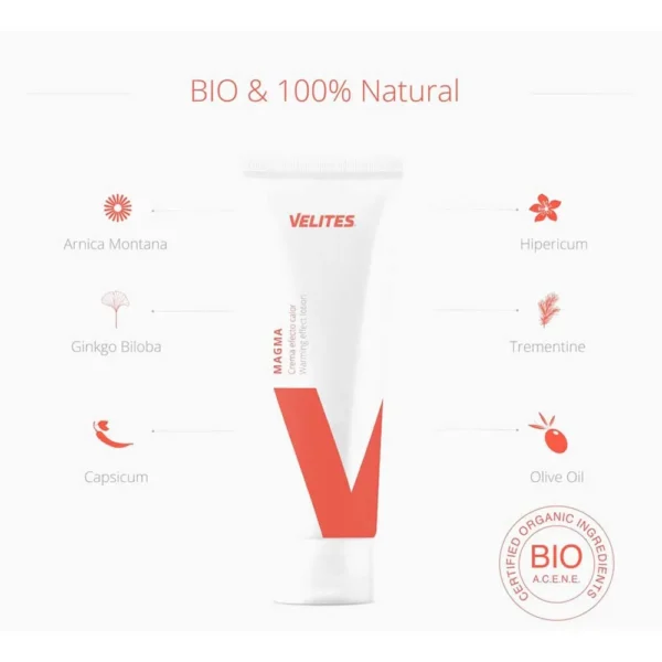 Velites - Creme desportivo Magma 100ml